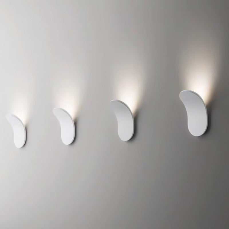 Nordic Iron Wall Sconce Modern Minimalist Black
