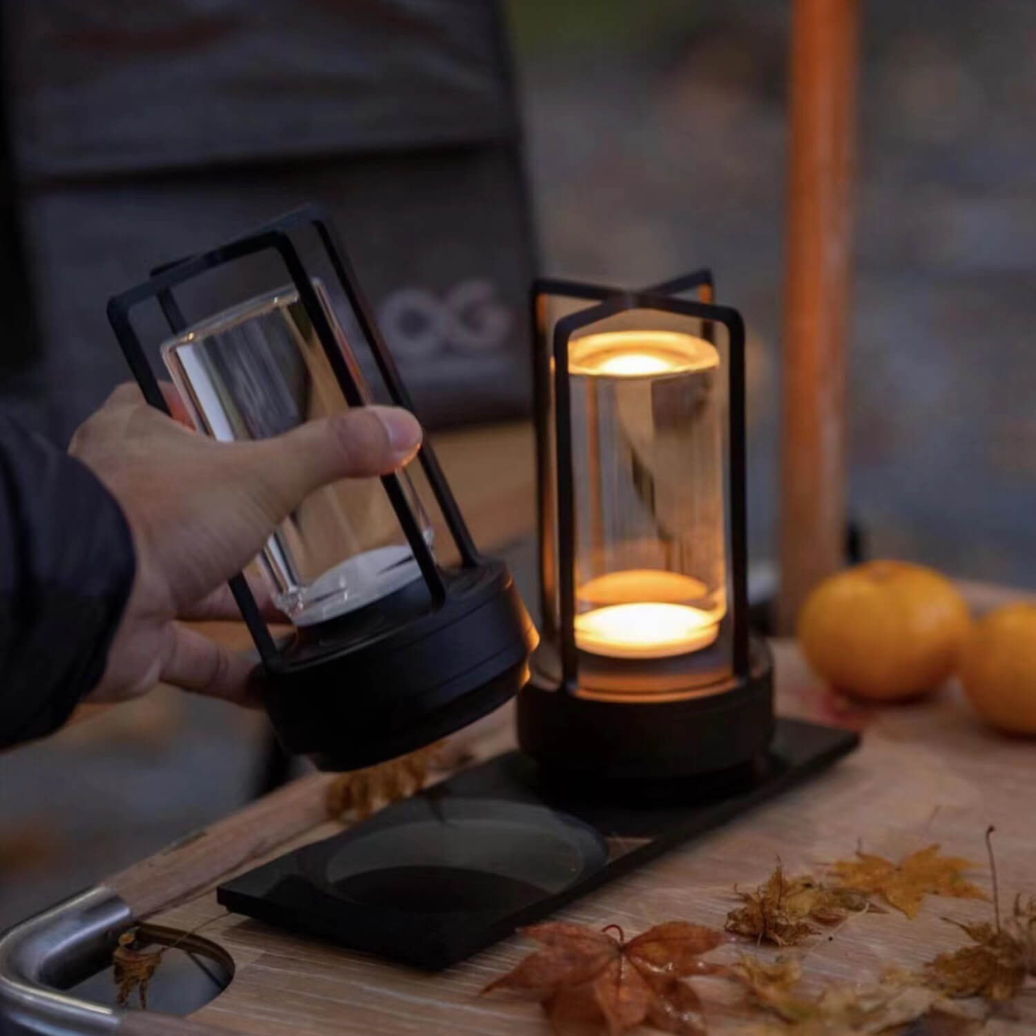Nordic Vintage Rechargeable Night Light