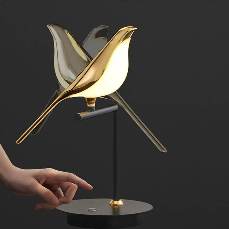 Modern Magpie Bird LED Table Lamp – Nordic Minimalist Desk Lighting