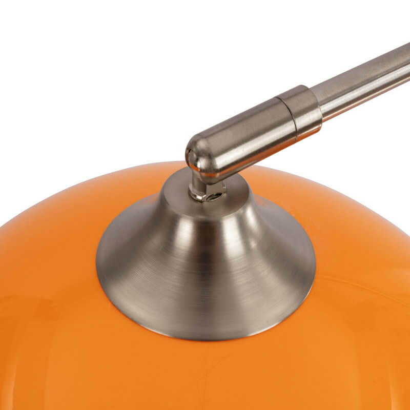 Modern Globe Floor Lamp | Acrylic Shade Arc Standing Lamp