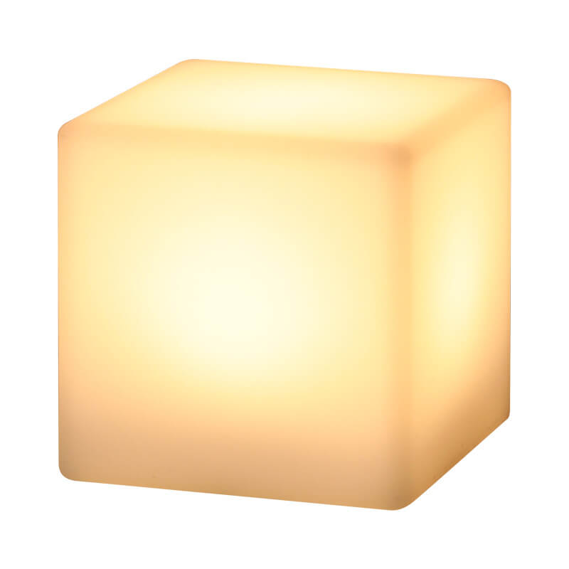 Modern Geometric Remote-Control LED Night Light – Creative Decorative Table Lamp