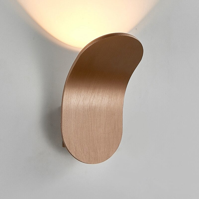 Nordic Iron Wall Sconce Modern Minimalist Black