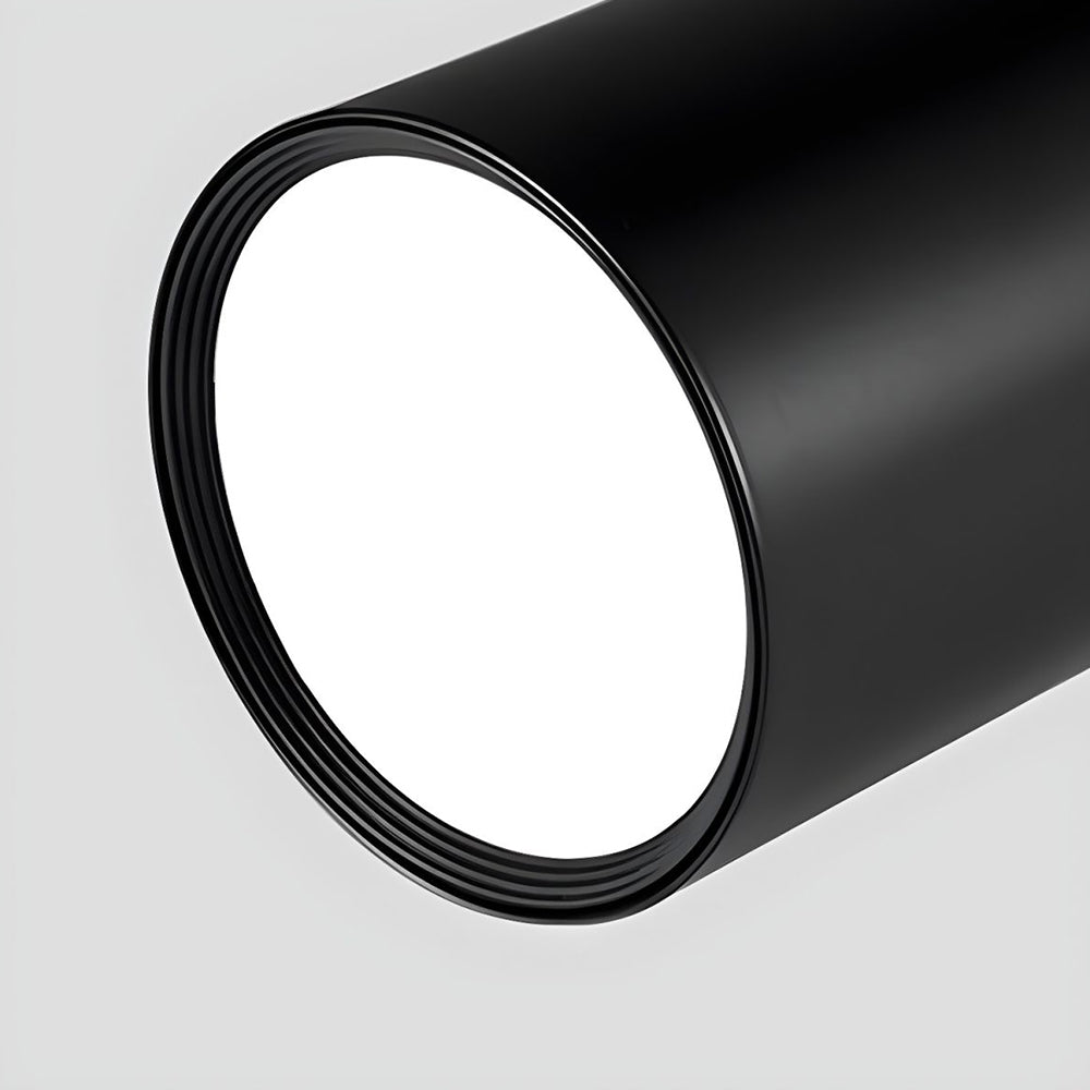 Modern Aluminum LED Downlight - Cylindrical Flush Mount Ceiling Light