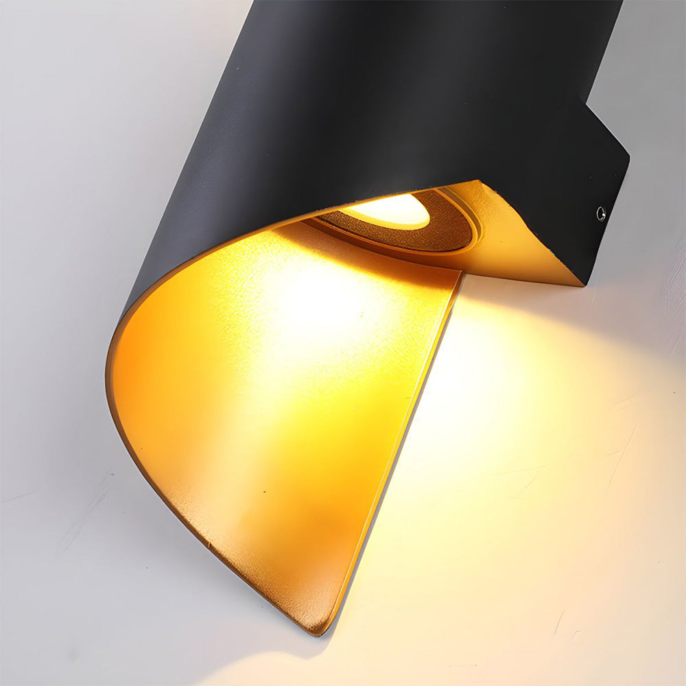 Sleek Minimalist LED Wall Sconce - Up/Down Lighting Aluminum Fixture