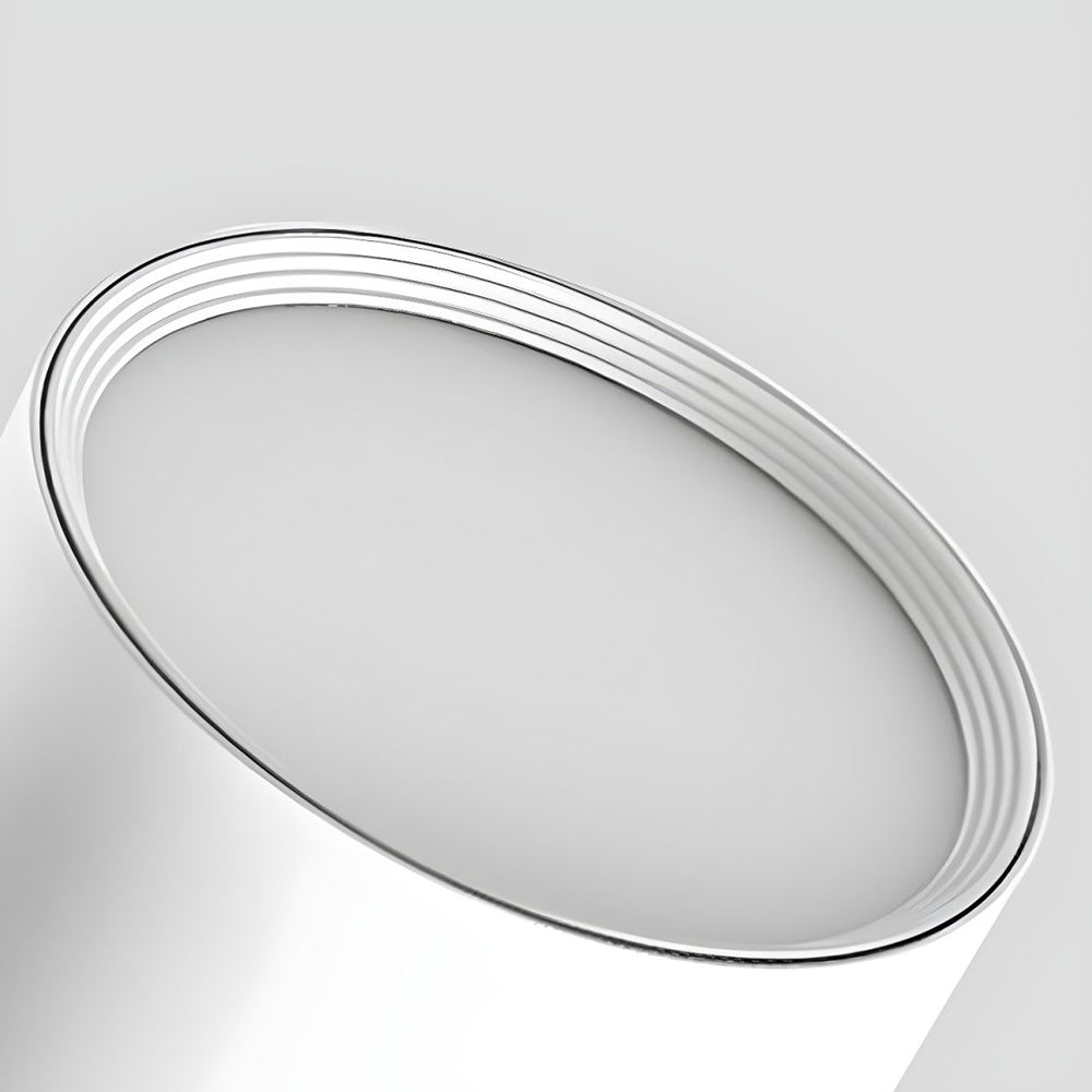 Modern Aluminum LED Downlight - Cylindrical Flush Mount Ceiling Light