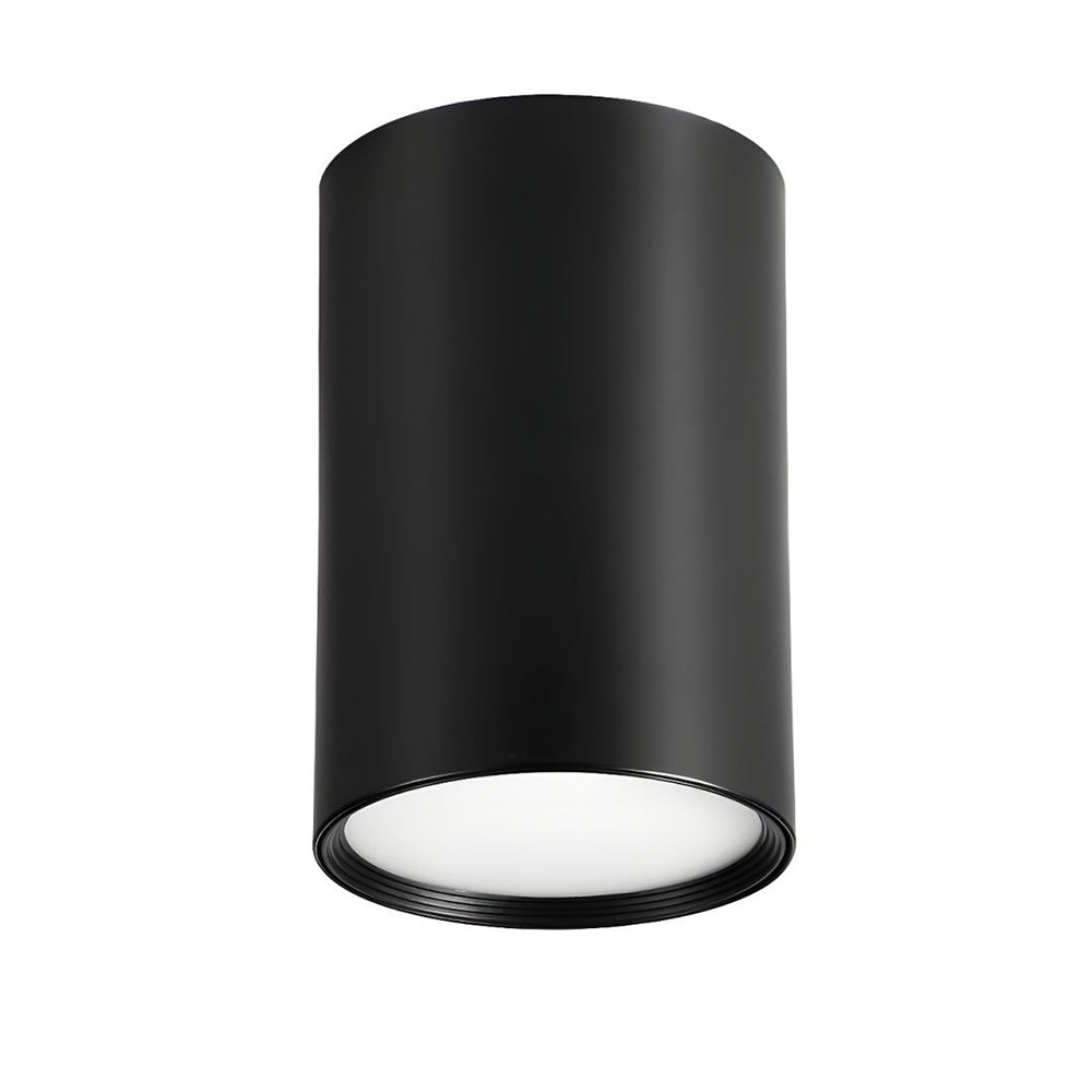 Modern Aluminum LED Downlight - Cylindrical Flush Mount Ceiling Light