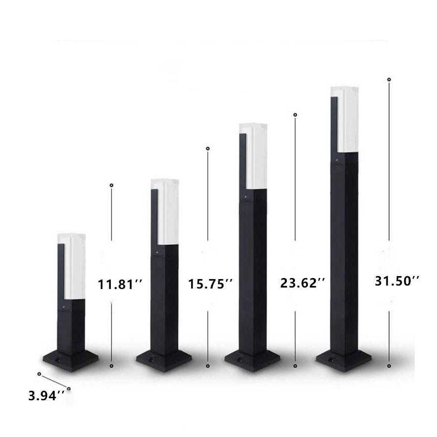 Outdoor LED Garden Light | Waterproof Acrylic Lawn Light Column