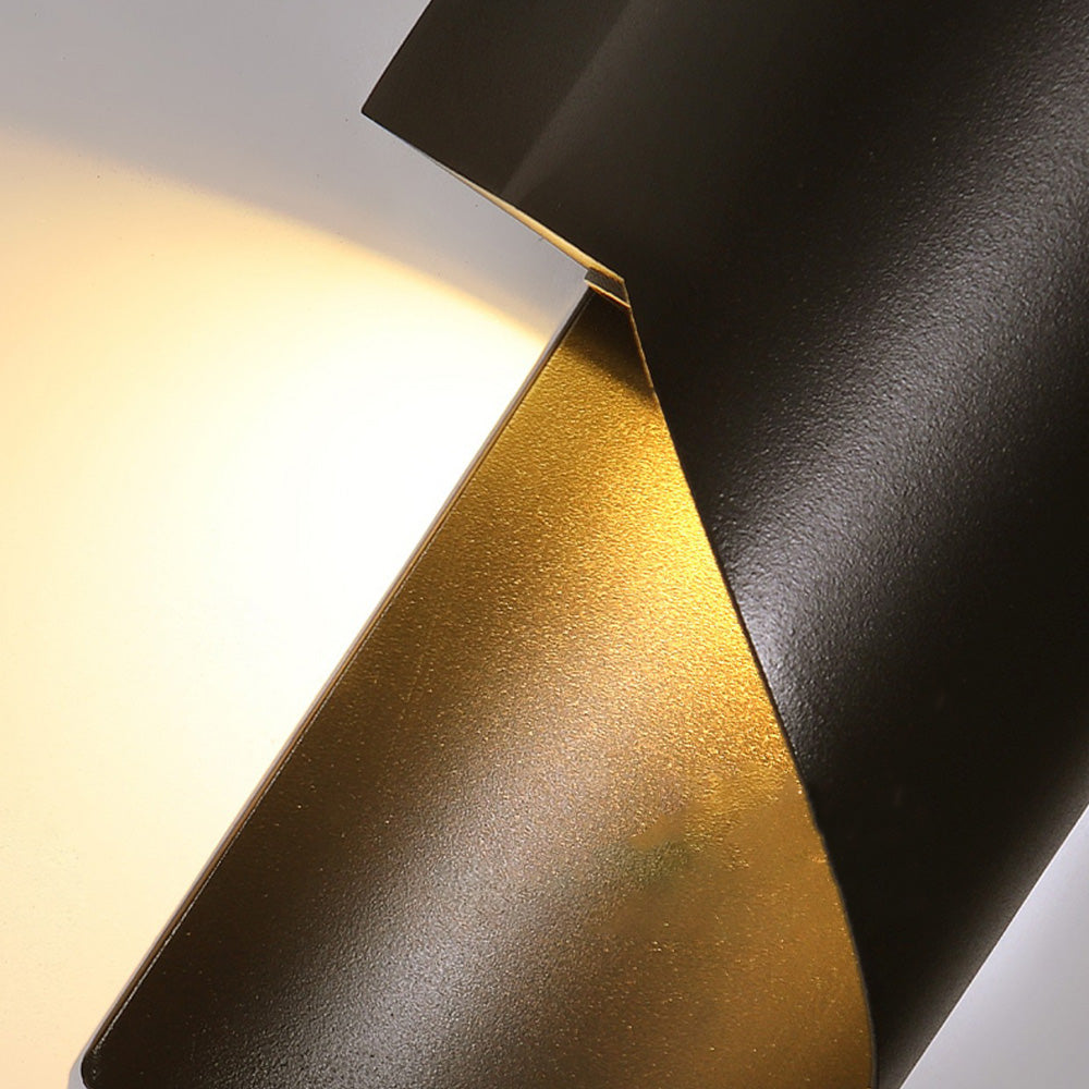 Sleek Minimalist LED Wall Sconce - Up/Down Lighting Aluminum Fixture