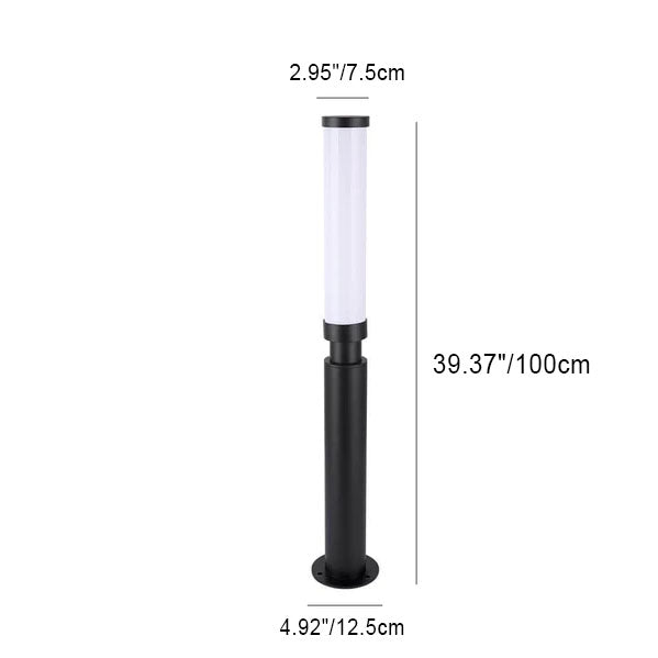 Waterproof Acrylic Lipstick LED Floor Lamp
