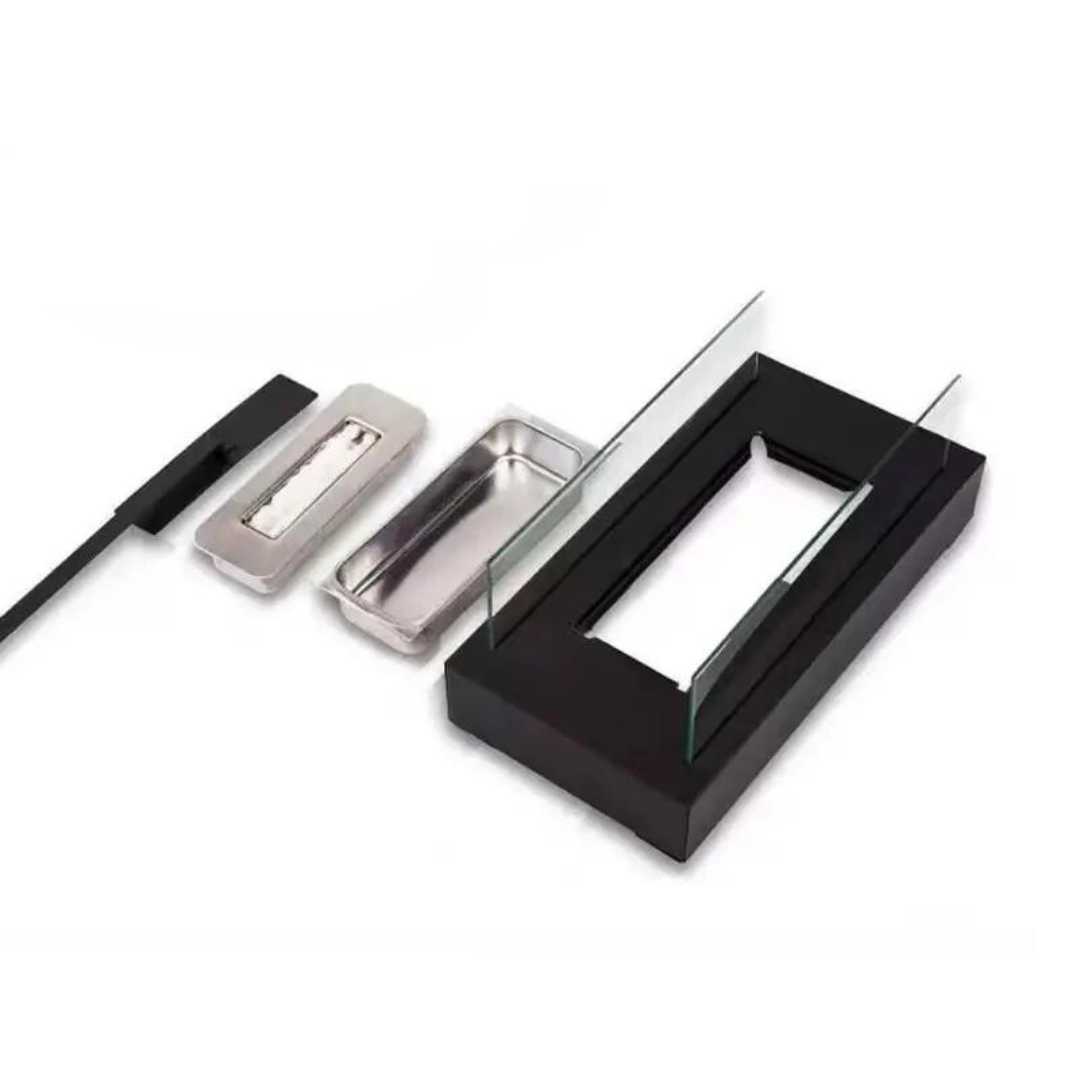 Luxury Outdoor Mood Fireplace | Elegant Bioethanol Fire Pit for Cozy Evenings
