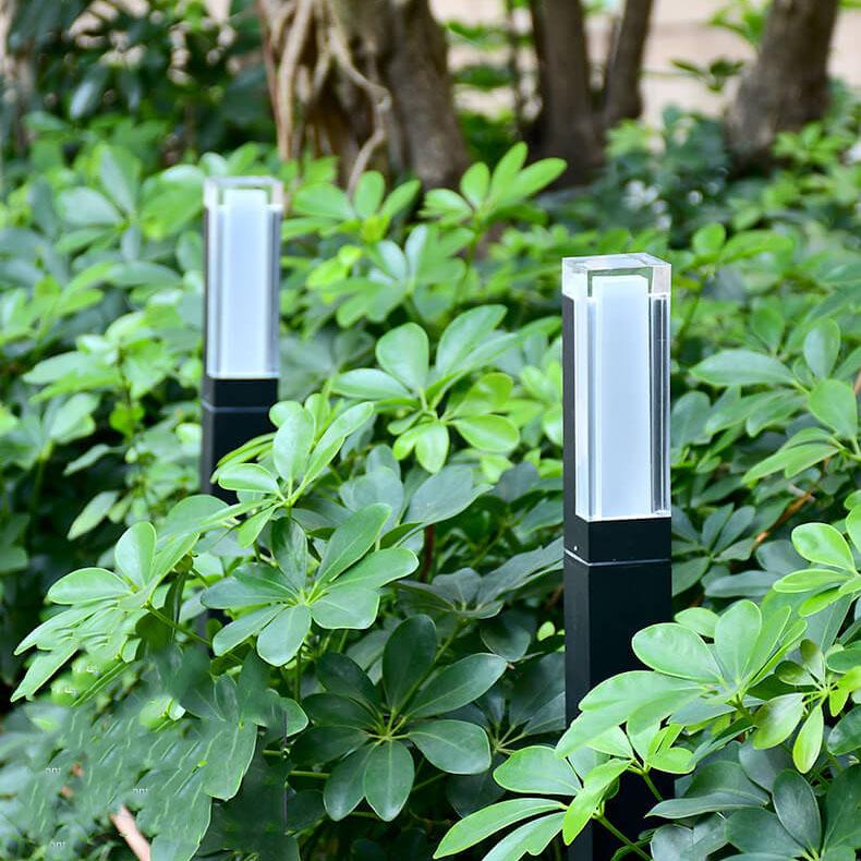 Outdoor LED Garden Light | Waterproof Acrylic Lawn Light Column