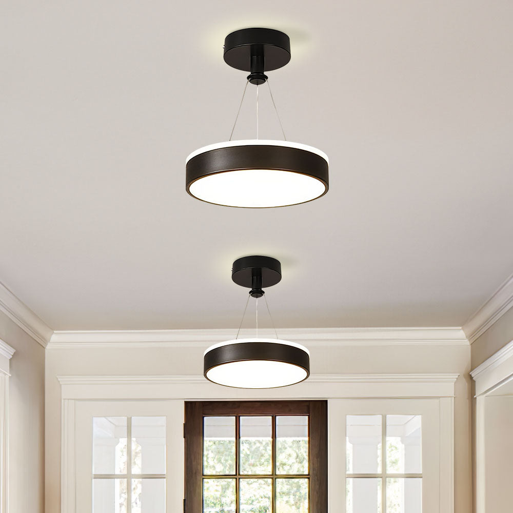 Modern LED Pendant Light Metal Single or Cluster