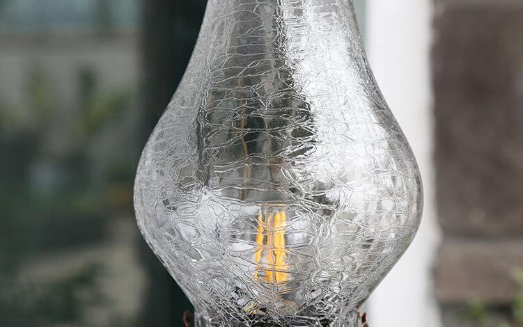 Vintage Kerosene Oil Lamp | Antique Retro Table Lamp for Rustic & Industrial Home Decor