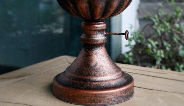 Vintage Kerosene Oil Lamp | Antique Retro Table Lamp for Rustic & Industrial Home Decor