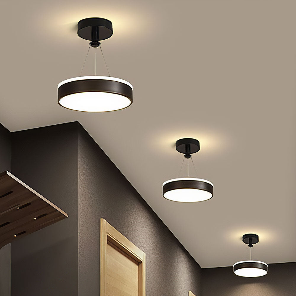 Modern LED Pendant Light Metal Single or Cluster