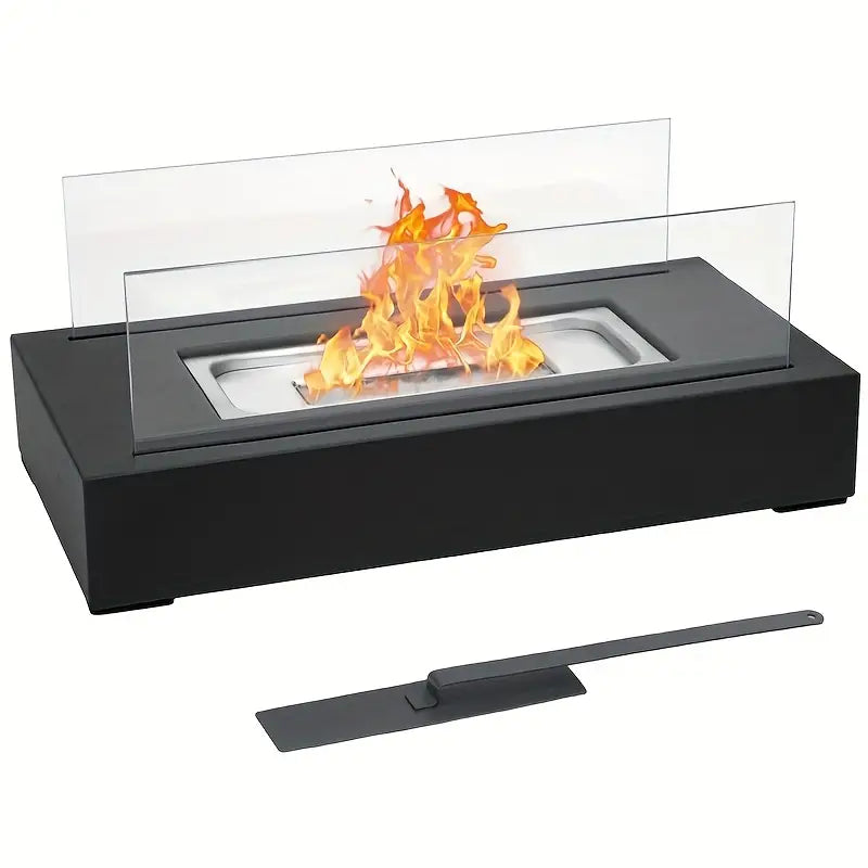 Luxury Outdoor Mood Fireplace | Elegant Bioethanol Fire Pit for Cozy Evenings