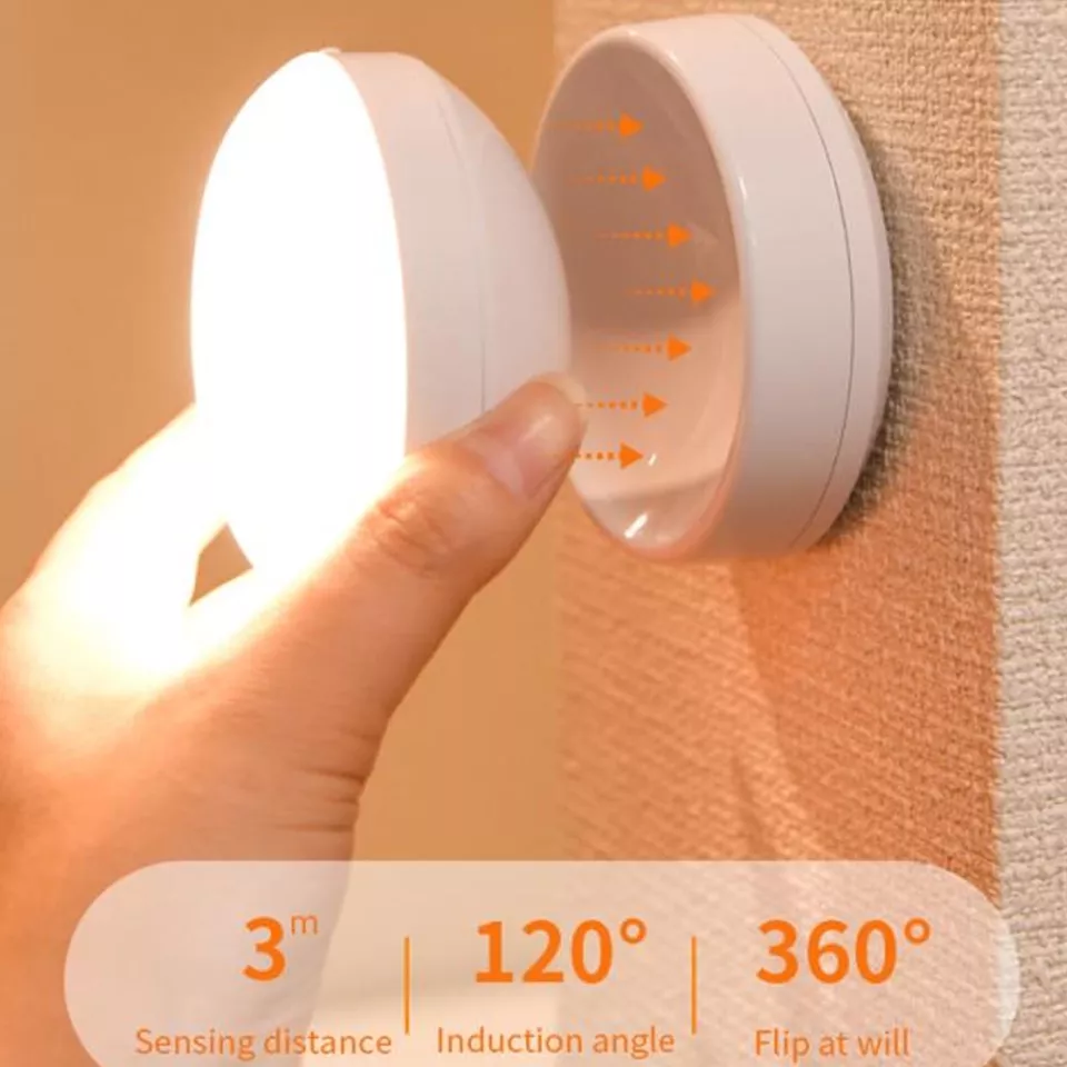 LED Motion Sensor Light Indoor Wireless Battery Operated