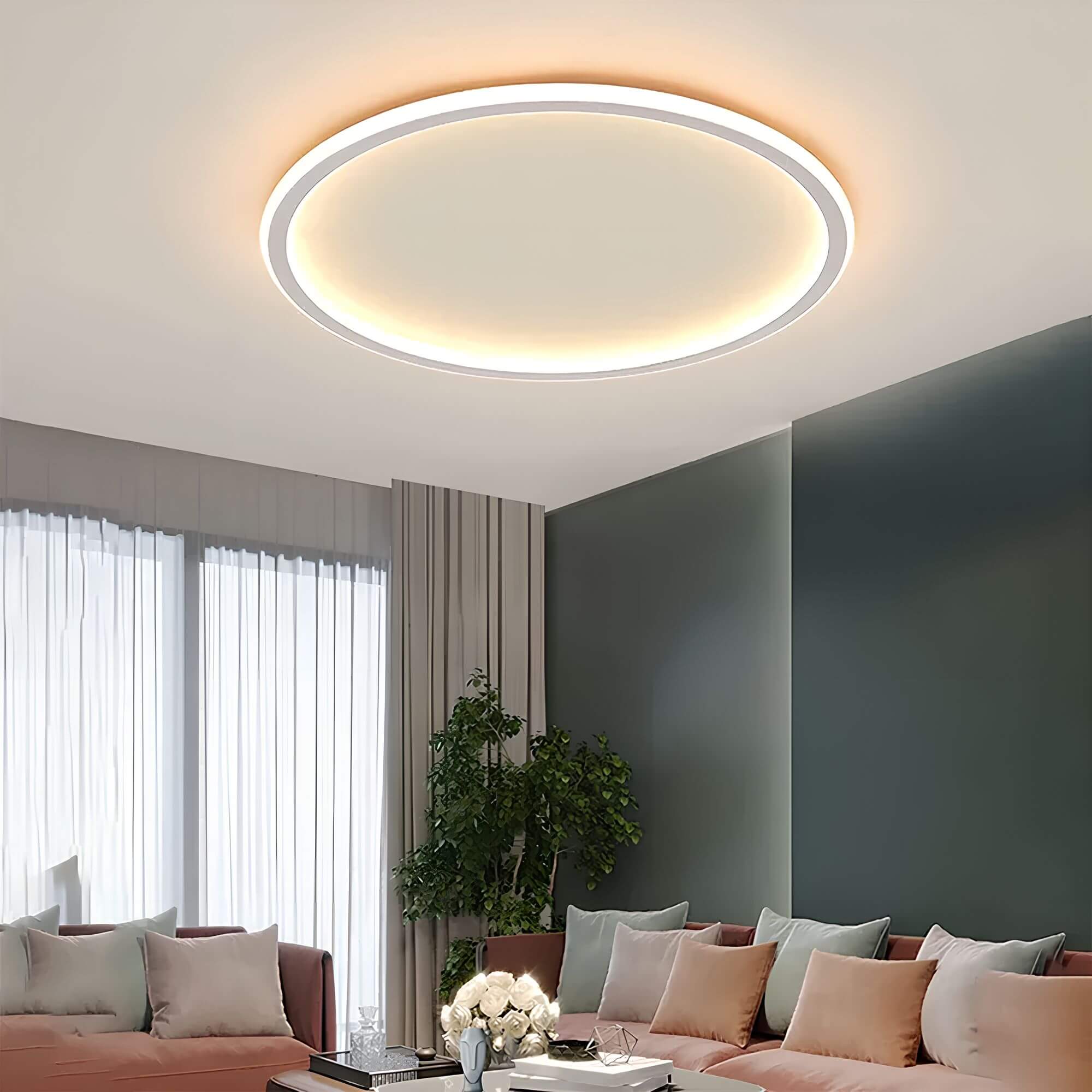 Aurora Globe LED Ceiling Lamp - Stylish Lighting for Any Space