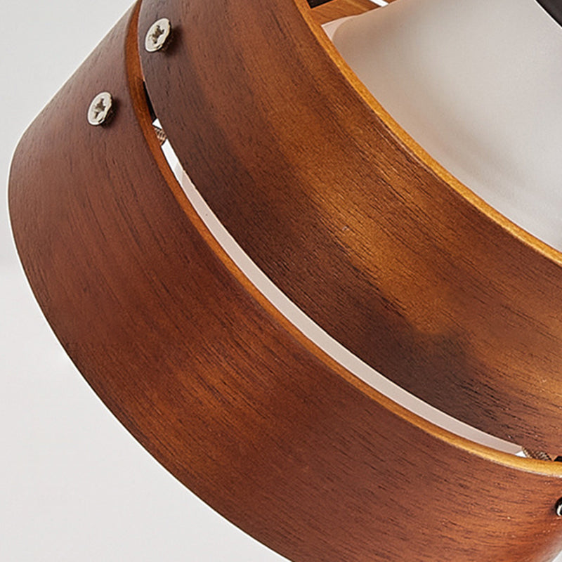 Japanese Wooden Clip-On Reading Lamp | Adjustable LED Table Light for Desk, Bedroom & Study