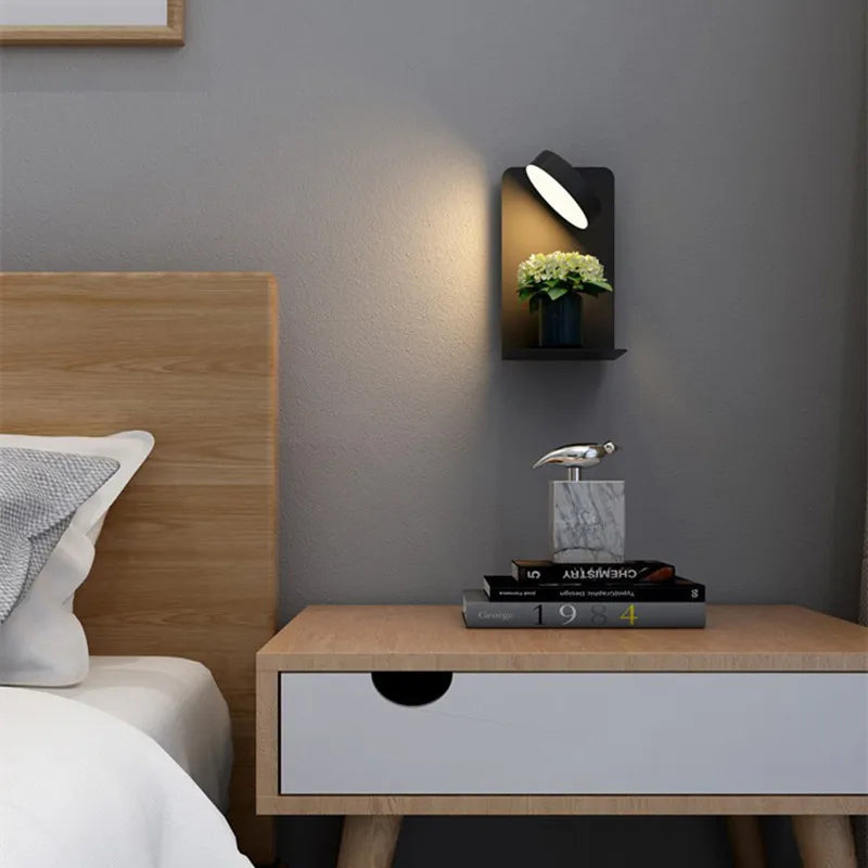 AuraLoom – Warm Glow Bedside Lamp for Stylish Comfort