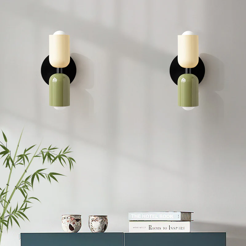 Double-Headed Wall Sconce Vintage Industrial Utility