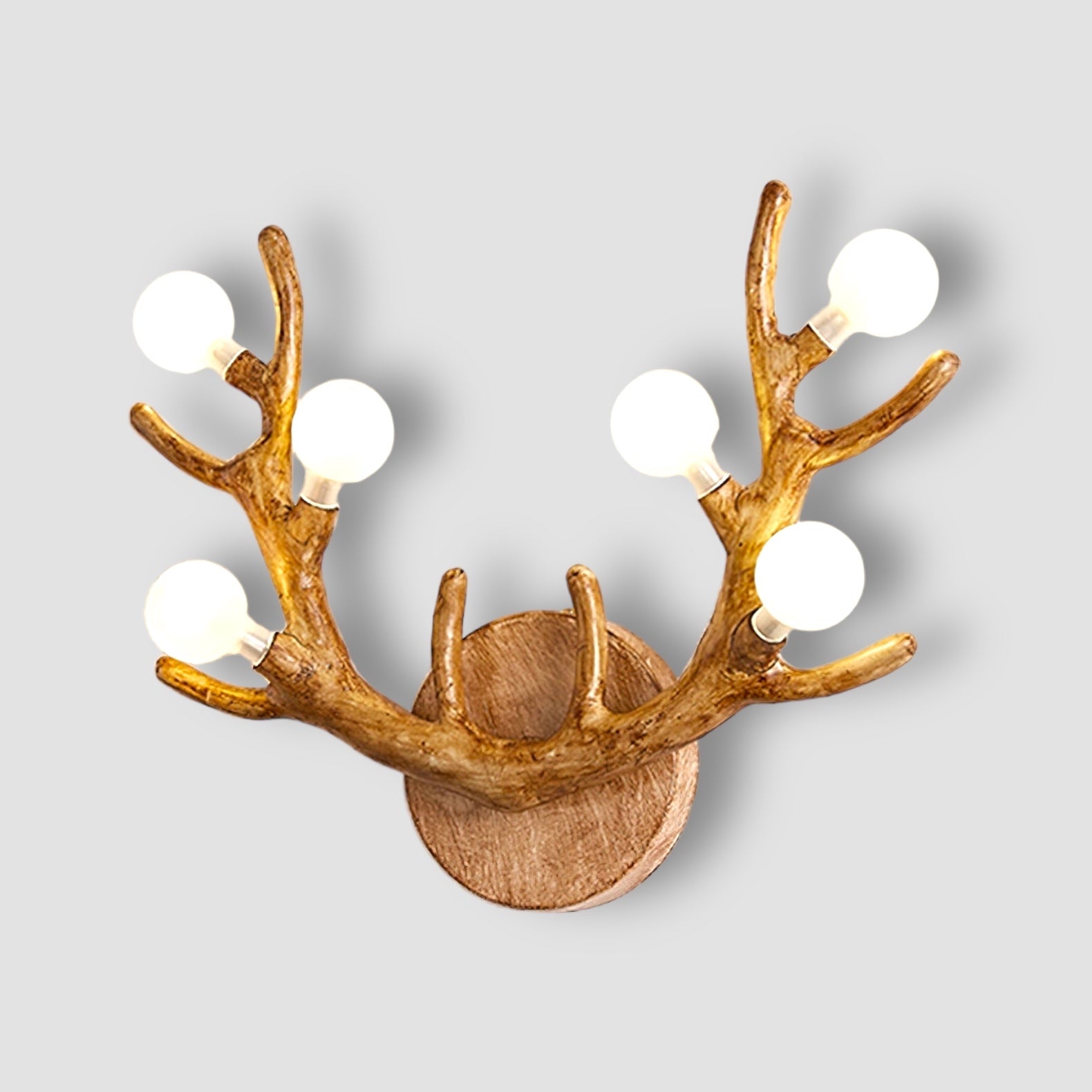 Antlera – Nature Wall Light in Wood