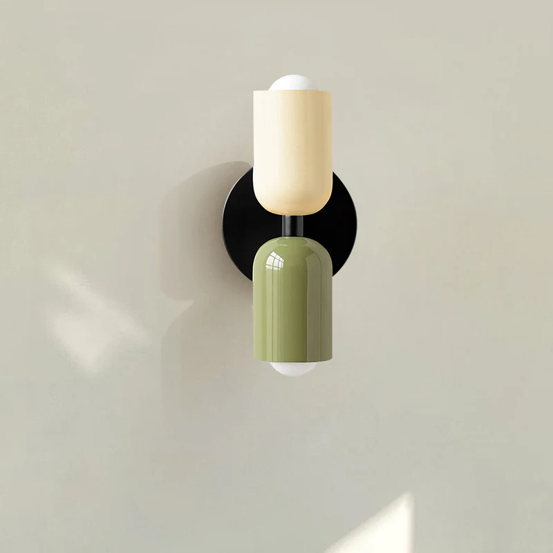 Double-Headed Wall Sconce Vintage Industrial Utility