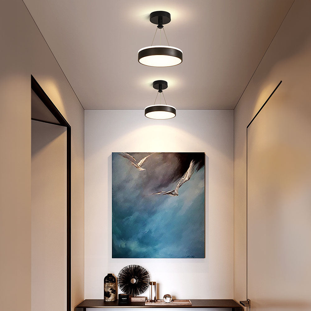 Modern LED Pendant Light Metal Single or Cluster