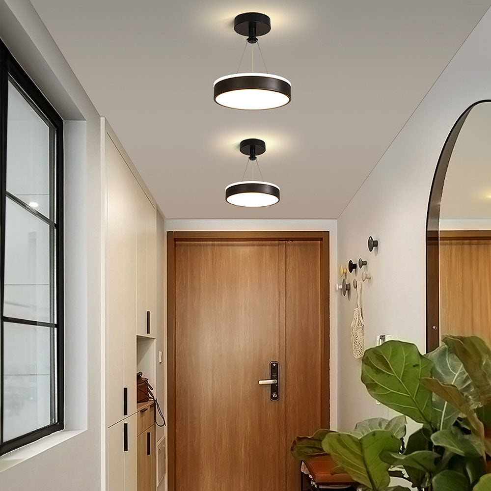 Modern LED Pendant Light Metal Single or Cluster