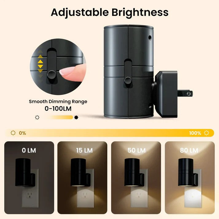 Aoralight – Smart Plug-In Night Light with Dusk-to-Dawn Sensor