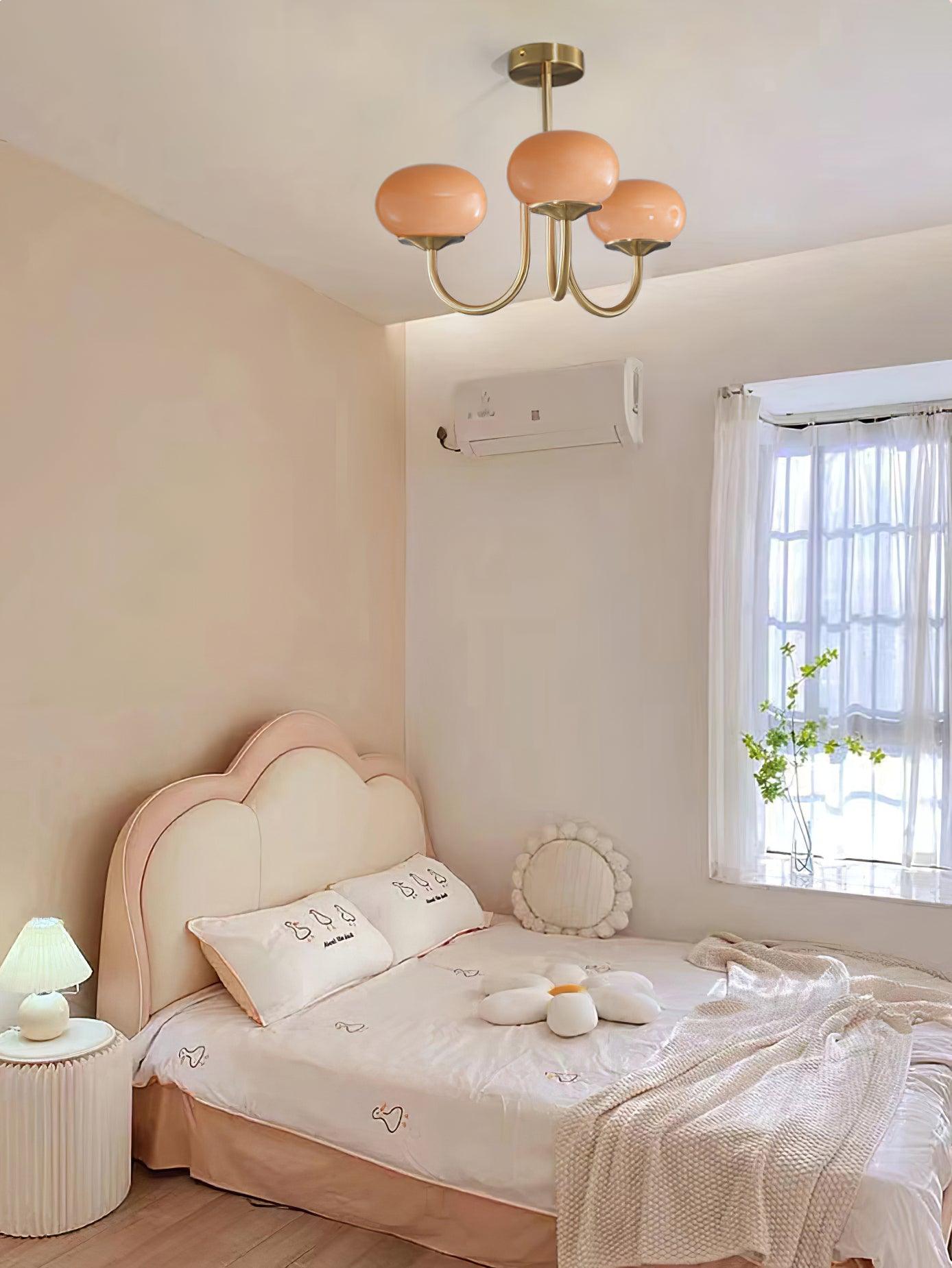 AuroraGlow - Marshmallow Chandelier