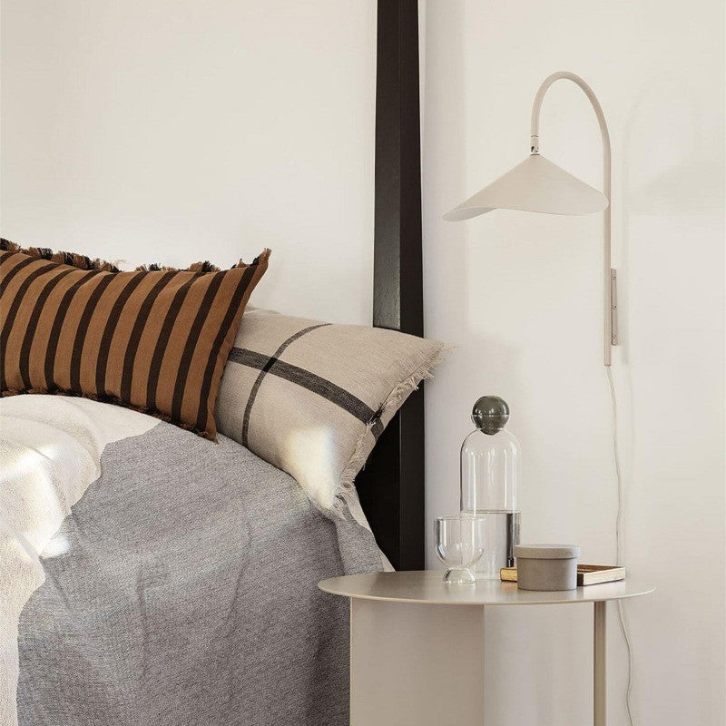 Modern Iron Petal Style Wall Sconce - Semi-Circle Up/Down Light