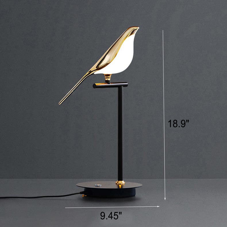 Modern Magpie Bird LED Table Lamp – Nordic Minimalist Desk Lighting