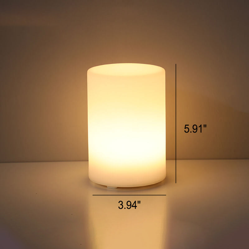 Modern Geometric Remote-Control LED Night Light – Creative Decorative Table Lamp