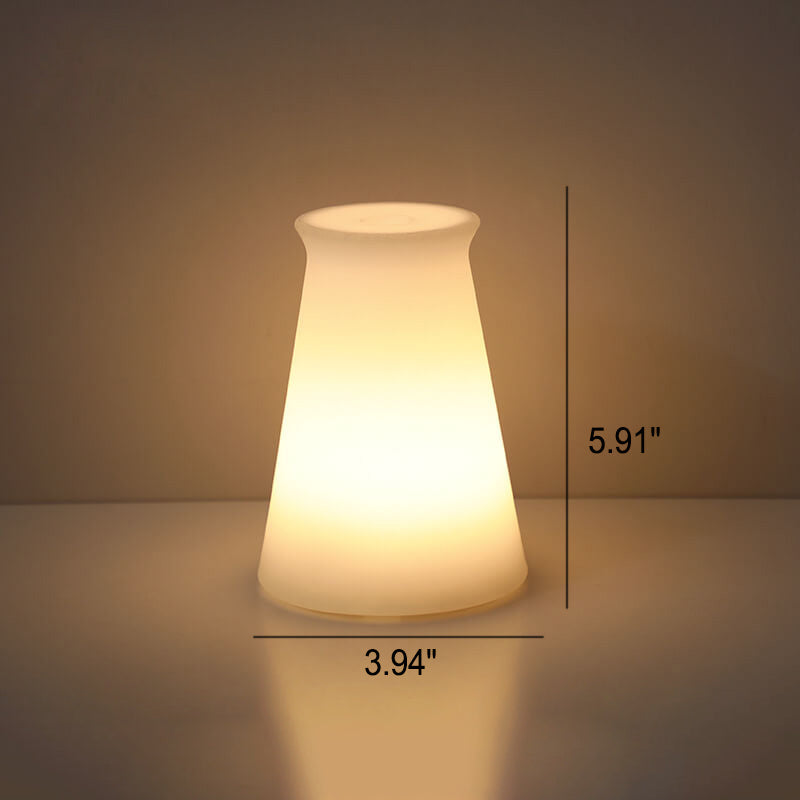 Modern Geometric Remote-Control LED Night Light – Creative Decorative Table Lamp