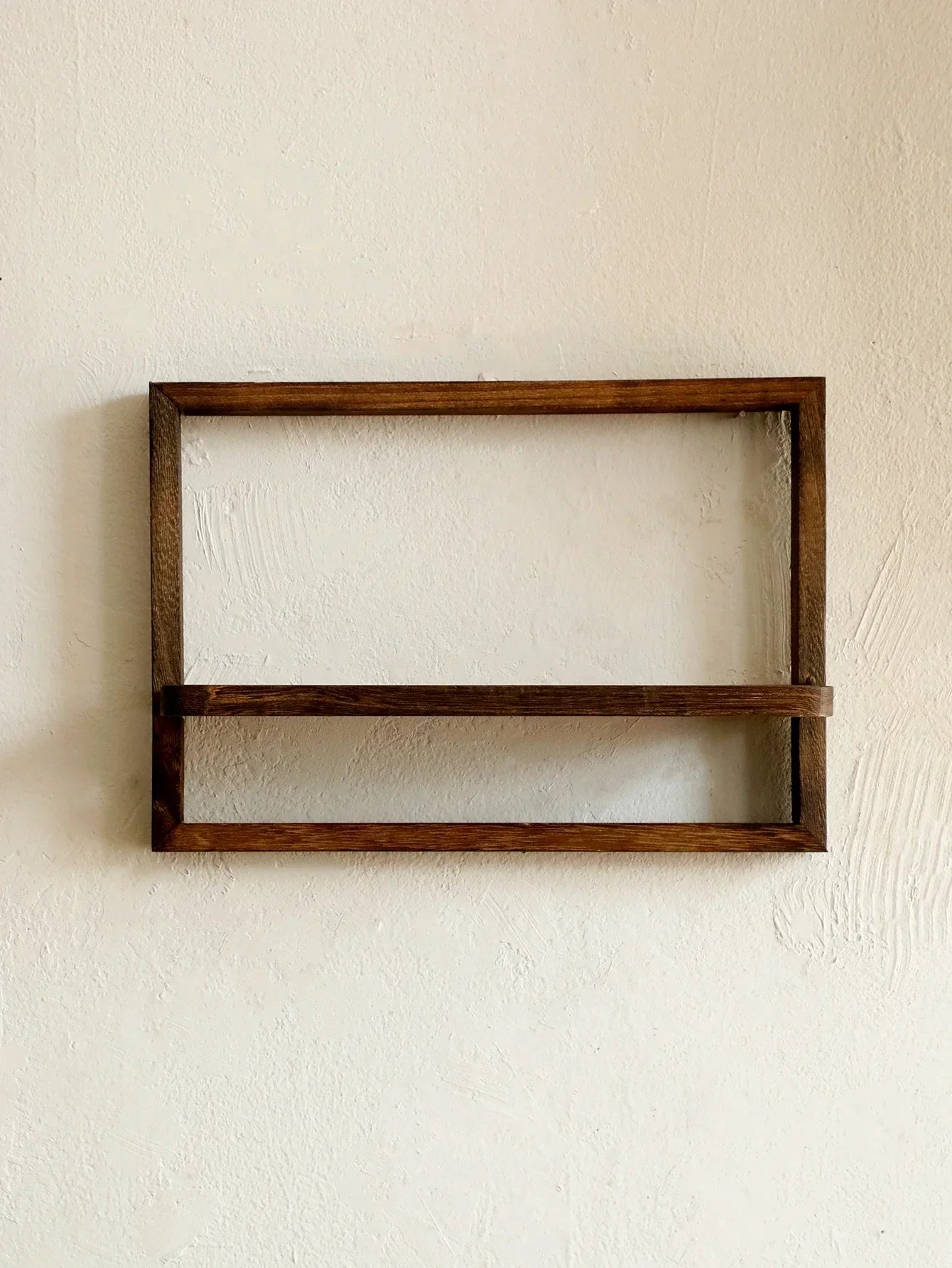 ISAK | Floating Wall Shelf - Modern Geometric Wood Display