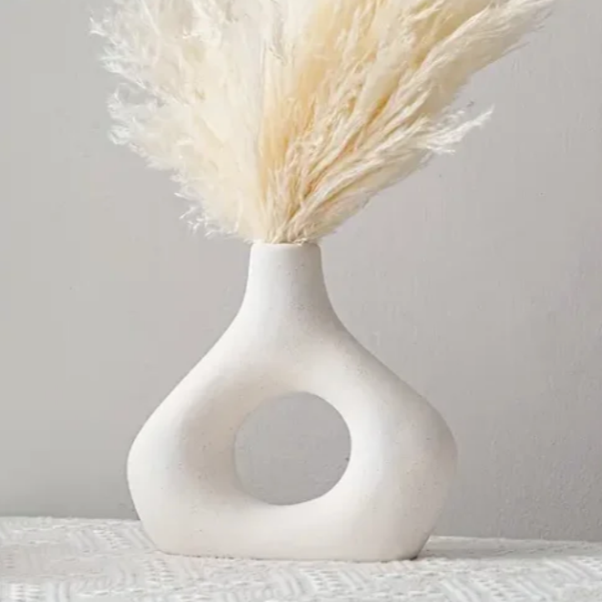 Oblong | Vase 2-Piece Set - Modern Ceramic Decorative Vases