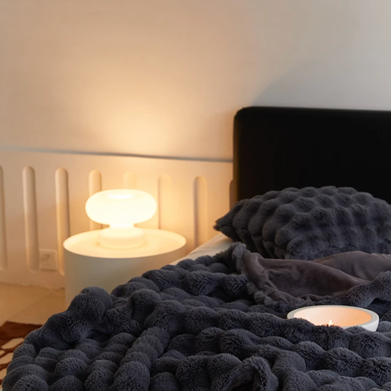 Luxury Rabbit Faux Fur Throw Blanket | Ultra-Soft Plush Blanket