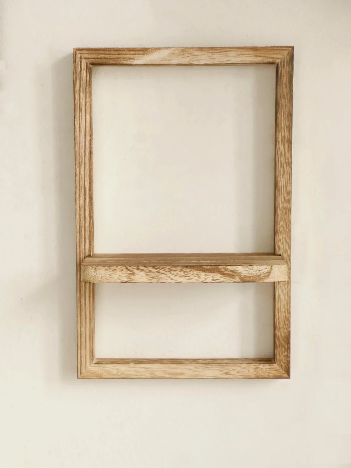 ISAK | Floating Wall Shelf - Modern Geometric Wood Display