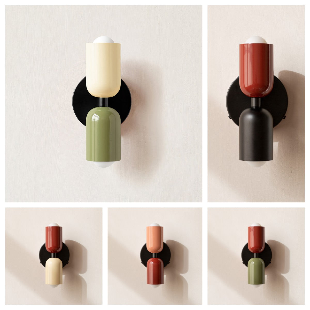 Double-Headed Wall Sconce Vintage Industrial Utility