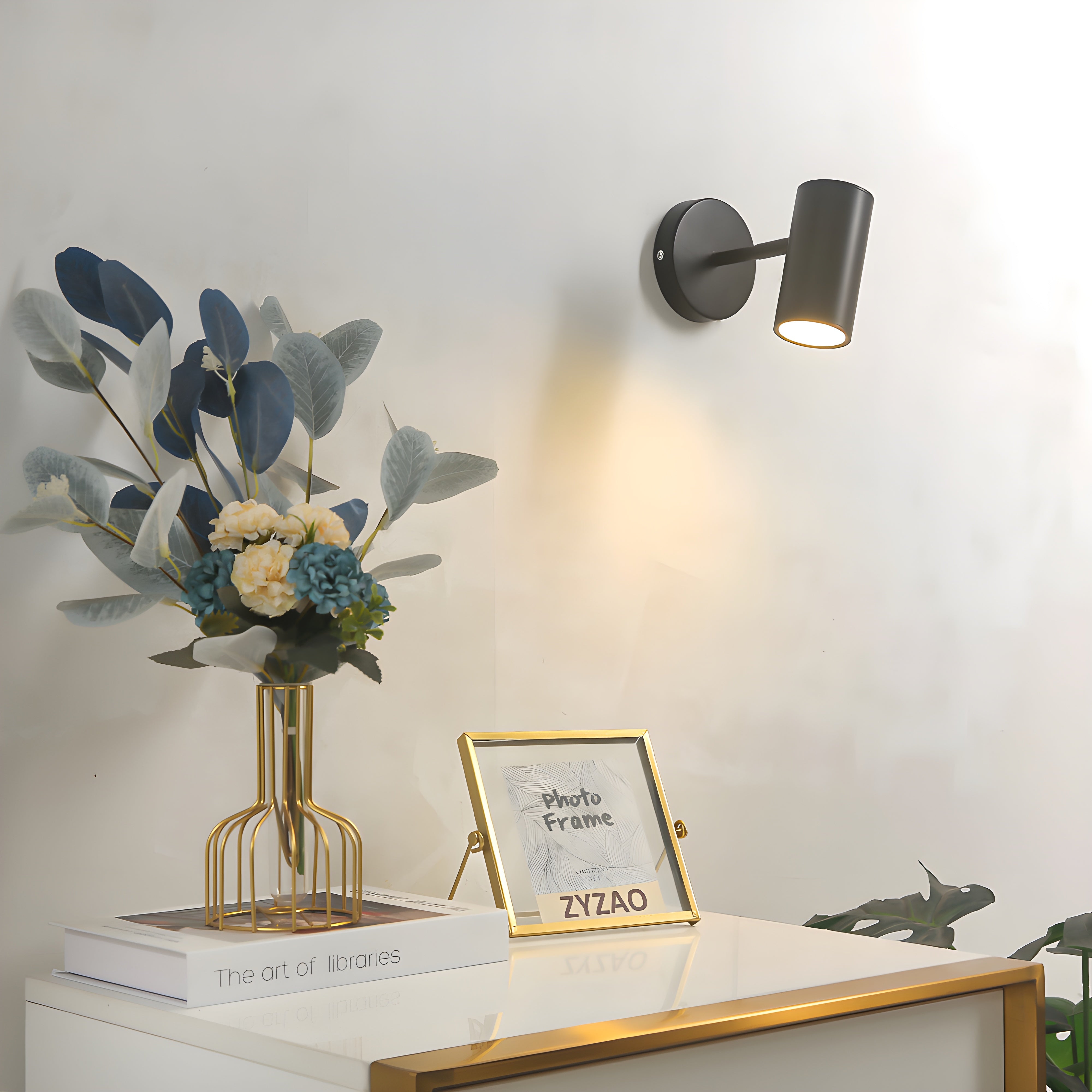 Nordic Modern Adjustable LED Wall Lamp for Stylish Lighting