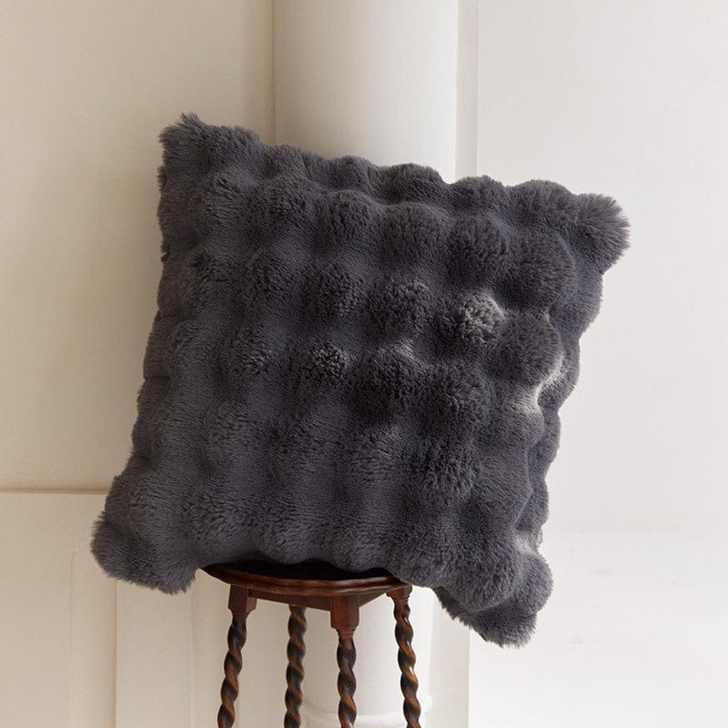 Luxury Rabbit Faux Fur Pillow Cover | Soft Plush Throw Cushion Cover