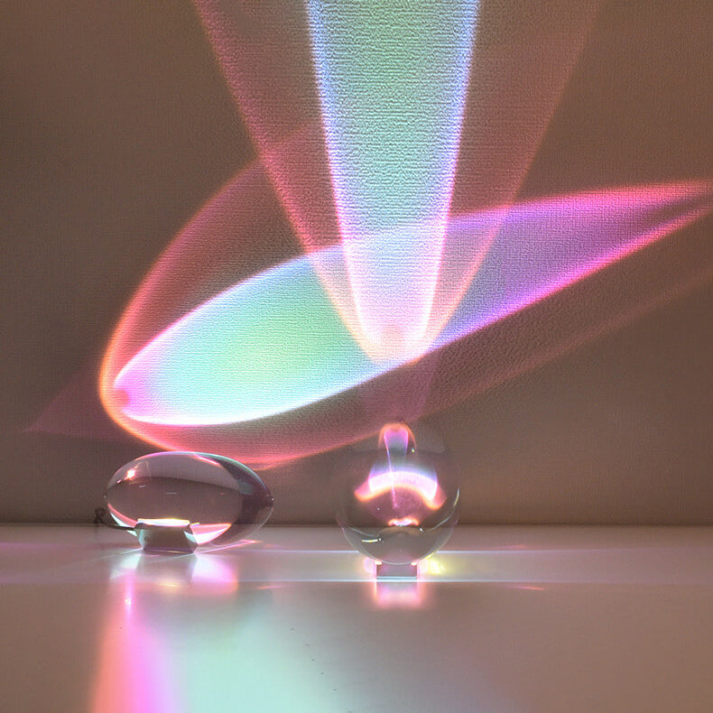 Crystal Projection Angel-Eye Table Lamp