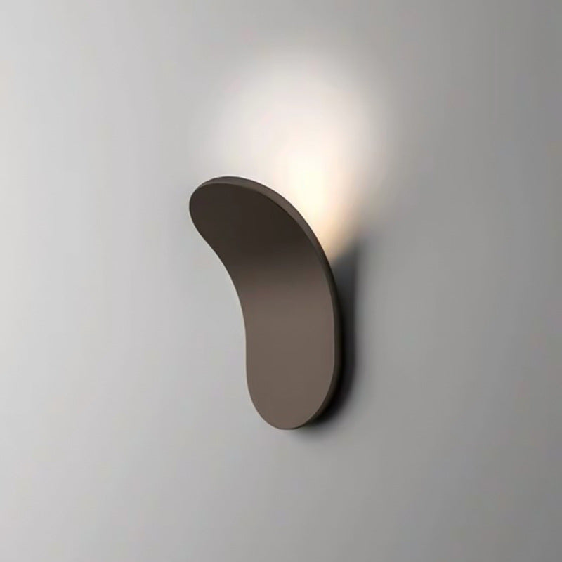 Nordic Iron Wall Sconce Modern Minimalist Black