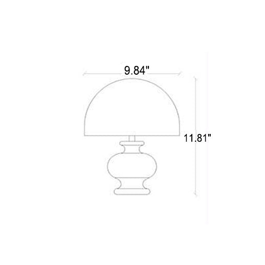 Japanese Wabi-Sabi Wooden Table Lamp | Vintage Fabric Shade Bedside Light