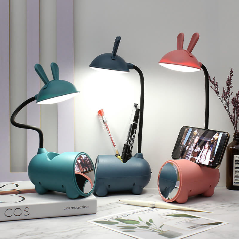 Cartoon Rabbit LED Touch Desk Lamp