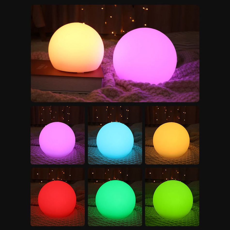 Modern Geometric Remote-Control LED Night Light – Creative Decorative Table Lamp