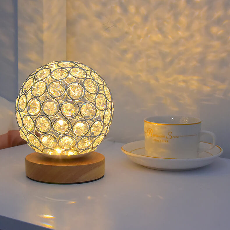 Modern Rechargeable LED Night Light | Minimalist USB Touch Table Lamp