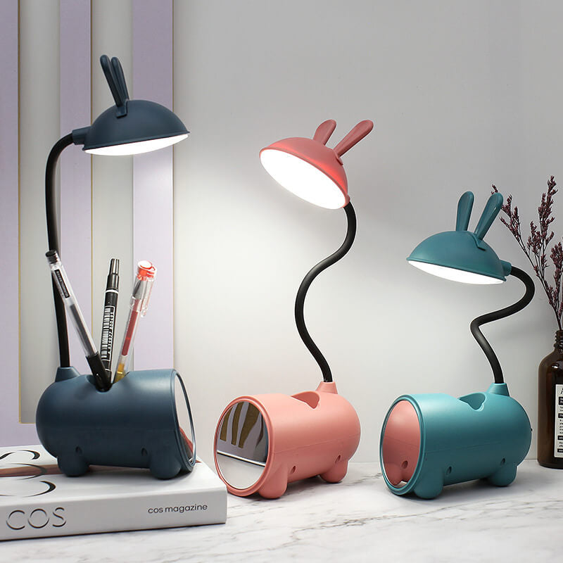 Cartoon Rabbit LED Touch Desk Lamp
