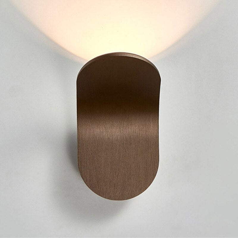Nordic Iron Wall Sconce Modern Minimalist Black